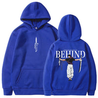 Hip Hop Streetwear Men's Anime Hoodie