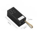 80000mAh Power Bank with LED Display Worldwide Plugs Portable Charger with LED Light High Capacity Polymer Battery Long Travel