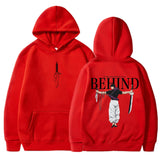 Hip Hop Streetwear Men's Anime Hoodie