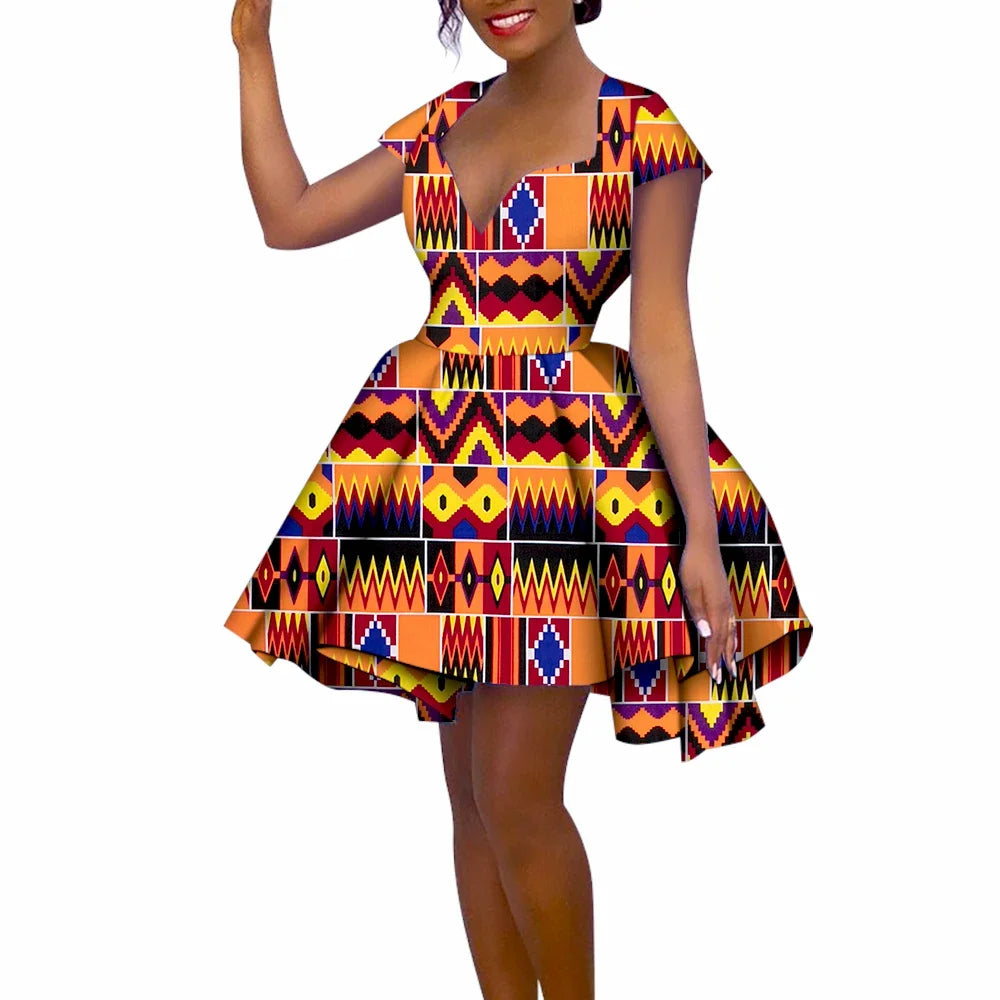 Nice Ball Gown Dress for African Queens - WY621