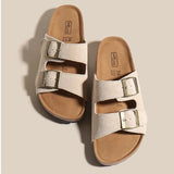Casual Anti-Skid Flat Fabric Slides