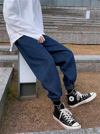 Loose Streetwear Cargo Harem Jeans
