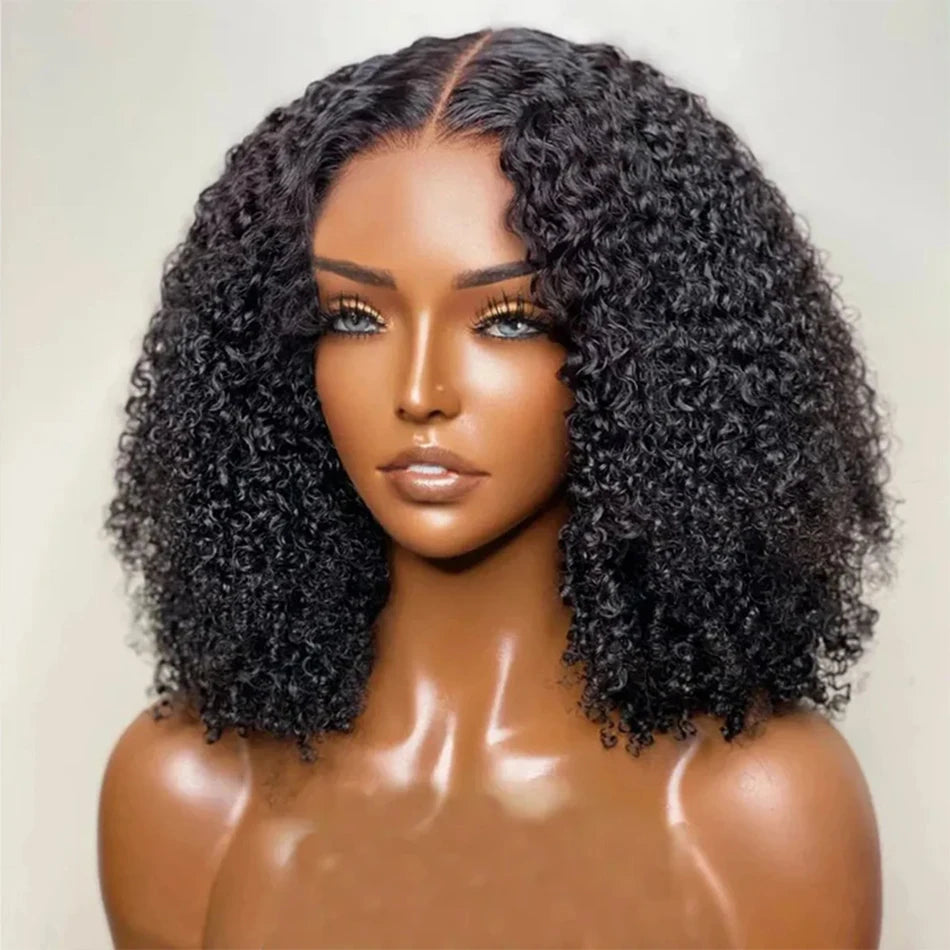 Short Bob Curly HD Lace Front Wigs