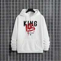 King Printing Mens Tracksuit Clothing Casual Sweatshirts Outdoors Sports Jogging Mens Hoodies Street Sportswear Autumn Winter