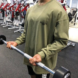 Bodybuilding Fitness Workout Long Sleeve T-Shirt Running Sweatshirt