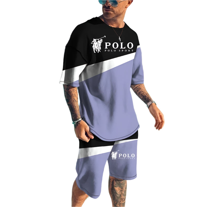 Luxury Men's 3D Stripe Suit