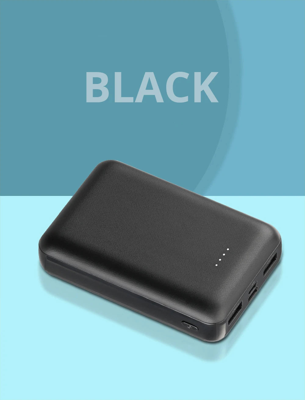 Power Bank 10000mAh/5V3A Portable Charging Powerbank Mobile Phone External Battery Fast Charging Warm Palace Belt Heating USB