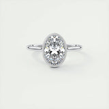 Diamond 14k Gold Plated Wedding Engagement Ring Jewelry