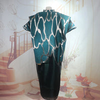 Fashion african dresses for women elegant luxury turkey woman dresses Two-piece set african dress woman