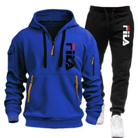 Casual Men's Hooded Sweatshirt and Pants