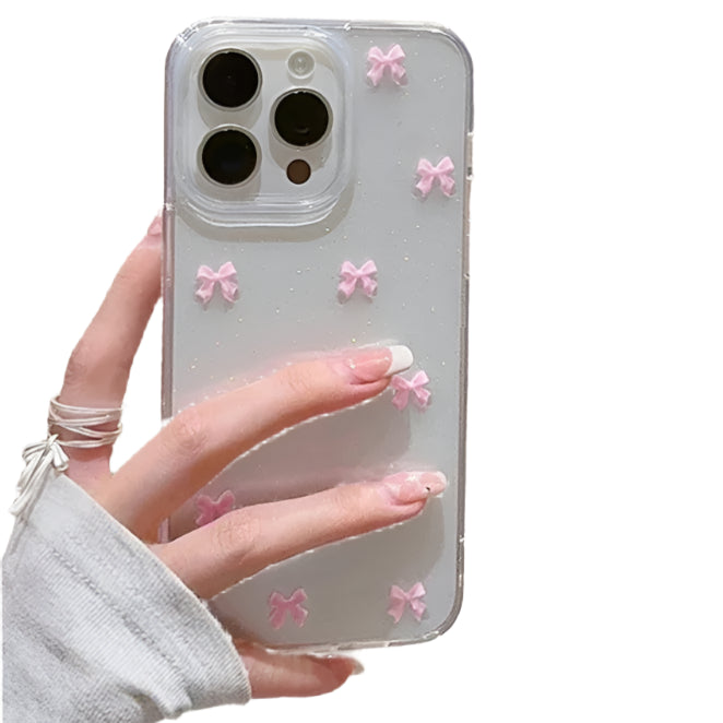 Pink Bowknot Phone Case