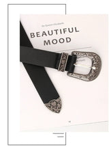 Women's Adjustable Boho Wetern Belt Fashion Jeans Women's Round Buckle Cinturones Para Mujer Ceinture Femme Belt