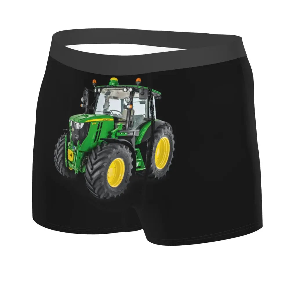Custom Tractor Boxers Shorts Mens Briefs Underwear Fashion Underpants
