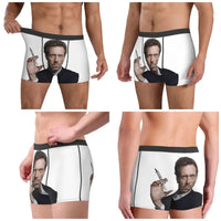 Boxer Underpants Shorts House MD Panties Men Soft Underwear for Homme Man Boyfriend Gifts