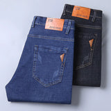 Comfortable Slim Fit Men Straight Jeans