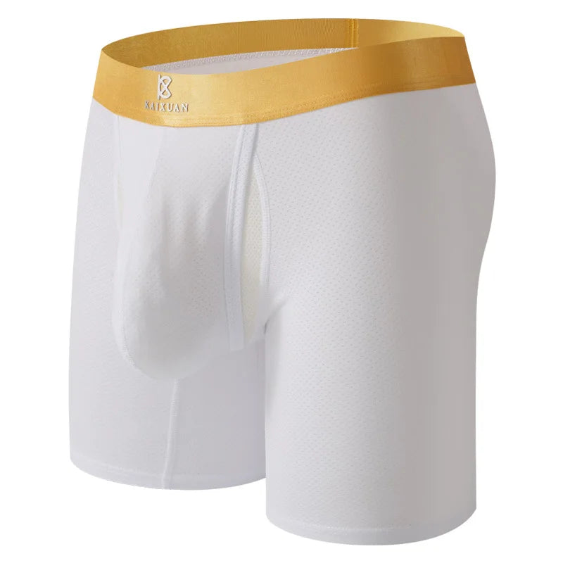 Sports Men Panties - Quick Dry Long Leg Boxer