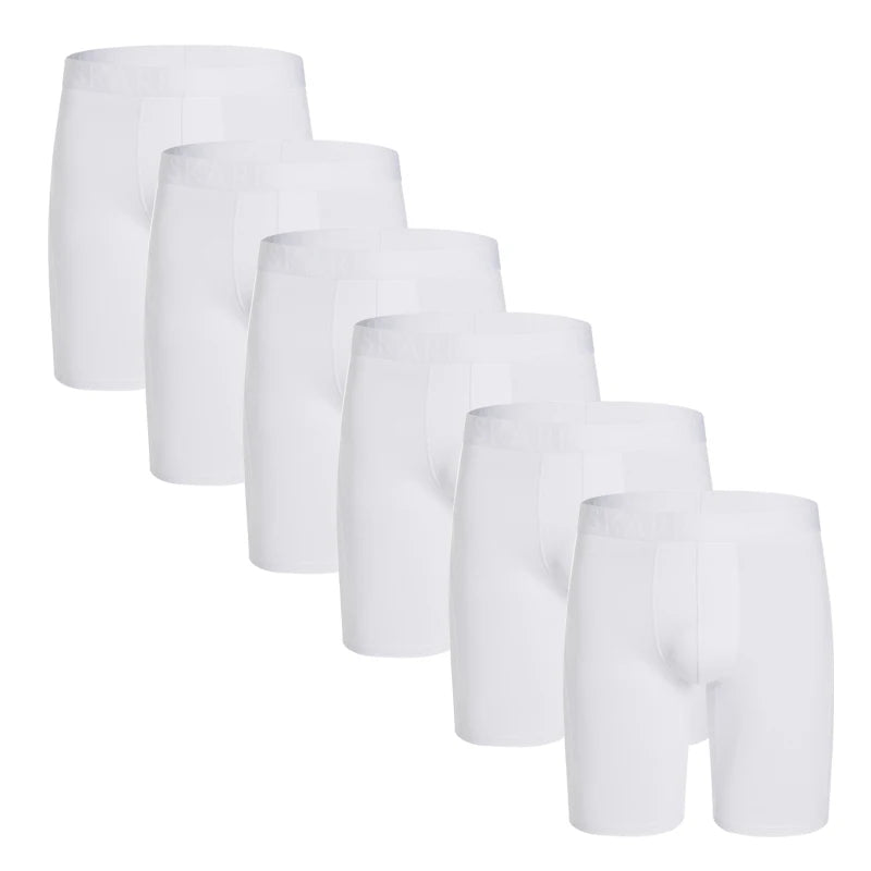 6pcs Men's long boxers
