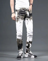 Slim Fit Man Aesthetic Goth Style Pant