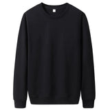 Men Casual Solid Color Sweatshirt
