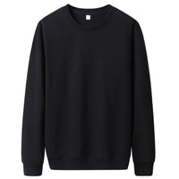 Men Casual Solid Color Sweatshirt
