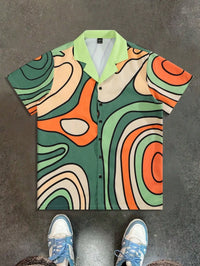 3D Printed Men's Short Sleeve Shirt