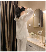 Women's Lolita Princess V Neck Pajama Sets