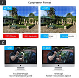 4K AHD Camera Full Color Night Vision CCTV Security Surveillance 8MP Outdoor Waterproof Analog Digital Video 5mp Home Camera