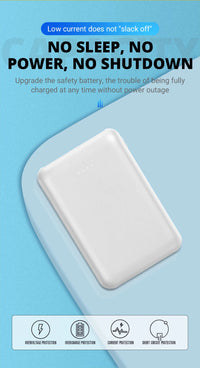 Power Bank 10000mAh/5V3A Portable Charging Powerbank Mobile Phone External Battery Fast Charging Warm Palace Belt Heating USB