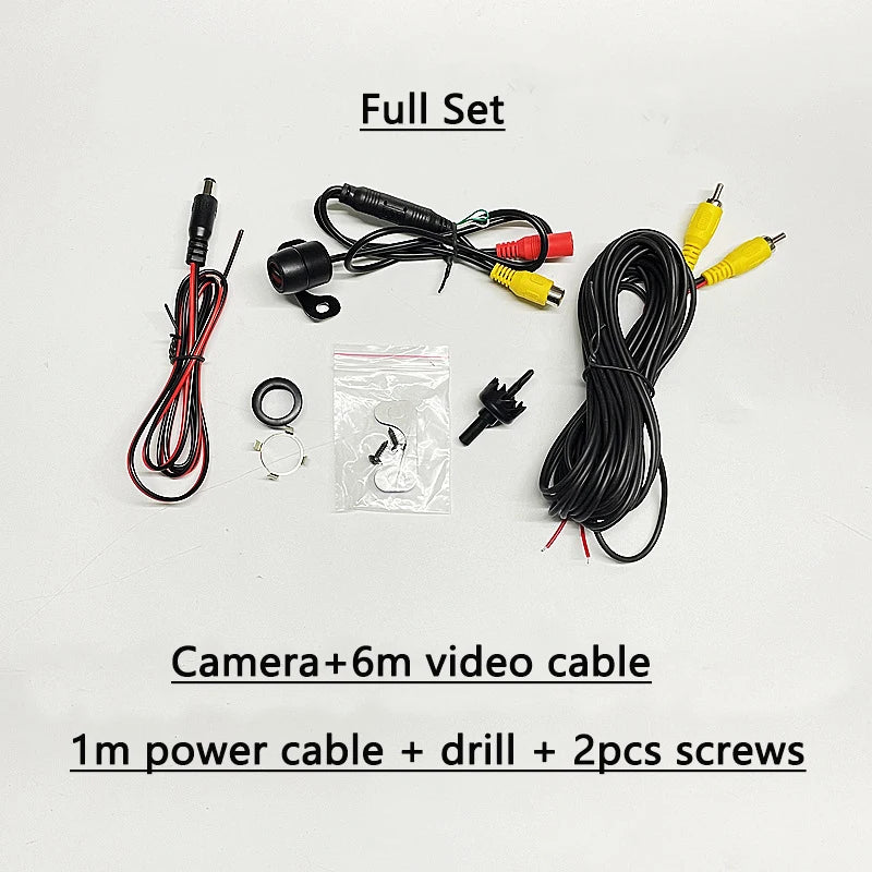 Large Angle Degree Hd Camera Cmos Car Rear / Front / Side View Reversing Camera Waterproof Car Rear Hd Back Pull Camera