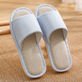 Non Slip Women Breathable Linen Slippers