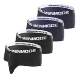 4 Pack Boxers Men Sport Shorts Exercise Underwear Man Bulge Pouch Boxer Athletic Underpants Gym Wear Bodybuilding Wide Waistband