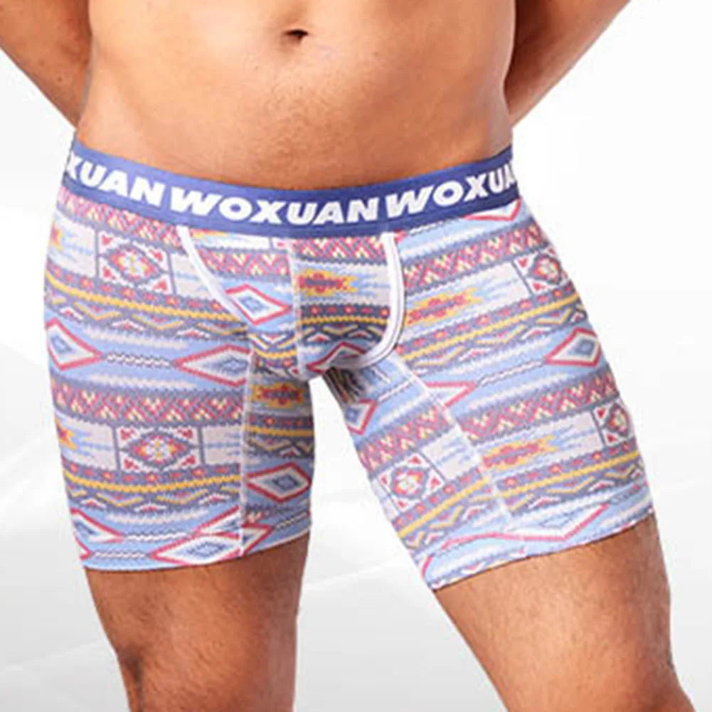 Men's Long Leg Boxer Briefs Designed for Comfort