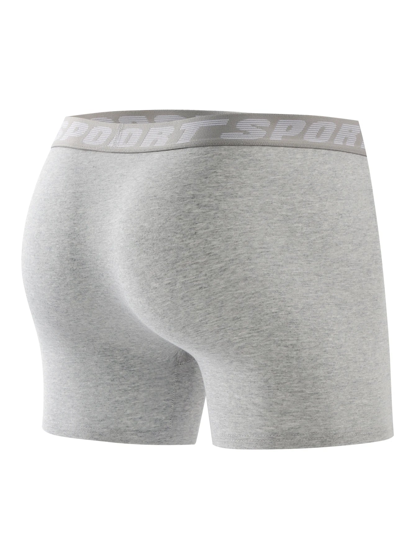 4 pieces of men's sports underwear, soft, breathable and comfortable sweatpants
