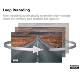 Dash cam |Vehical Camera |1080P FHD & 170-degree wide-angle lens: Capture every detail in 1080P HD definition,