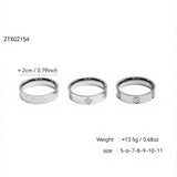 18K Gold, Great Wall Pattern, Four Leaf Flower, Cross Ring For Women