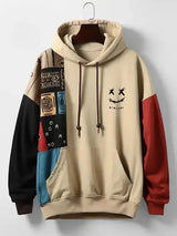 Pullover Oversized Printed  Hoodie For Men