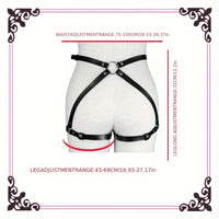1 women's gothic punk belt | adjustable equipment belt | suitable for casual and party wear | party wear belt | Y2K fashion belt