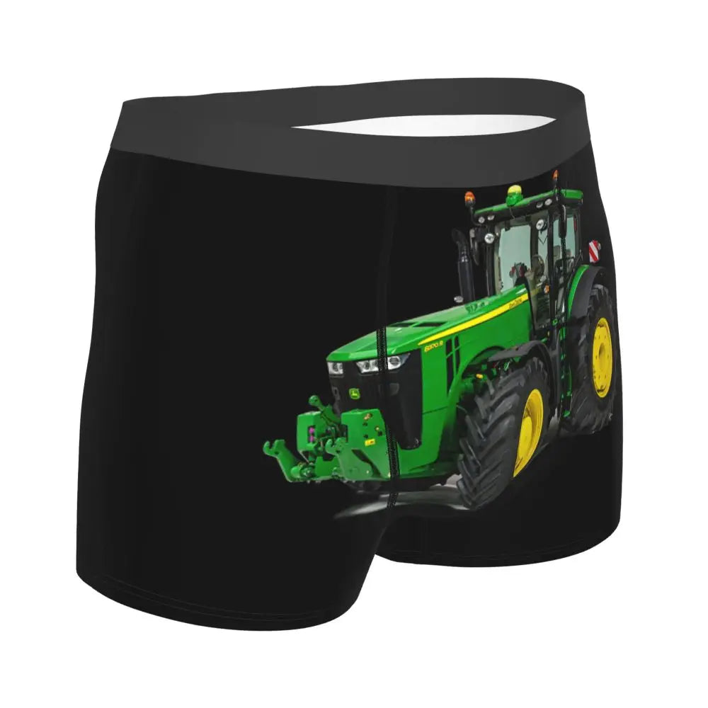 Custom Tractor Boxers Shorts Mens Briefs Underwear Fashion Underpants