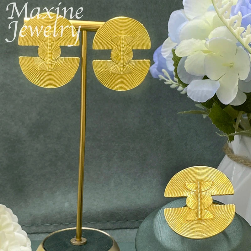 18K Gold Plated Jewelry Set for Women