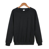 Men Casual Solid Color Sweatshirt