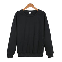 Men Casual Solid Color Sweatshirt