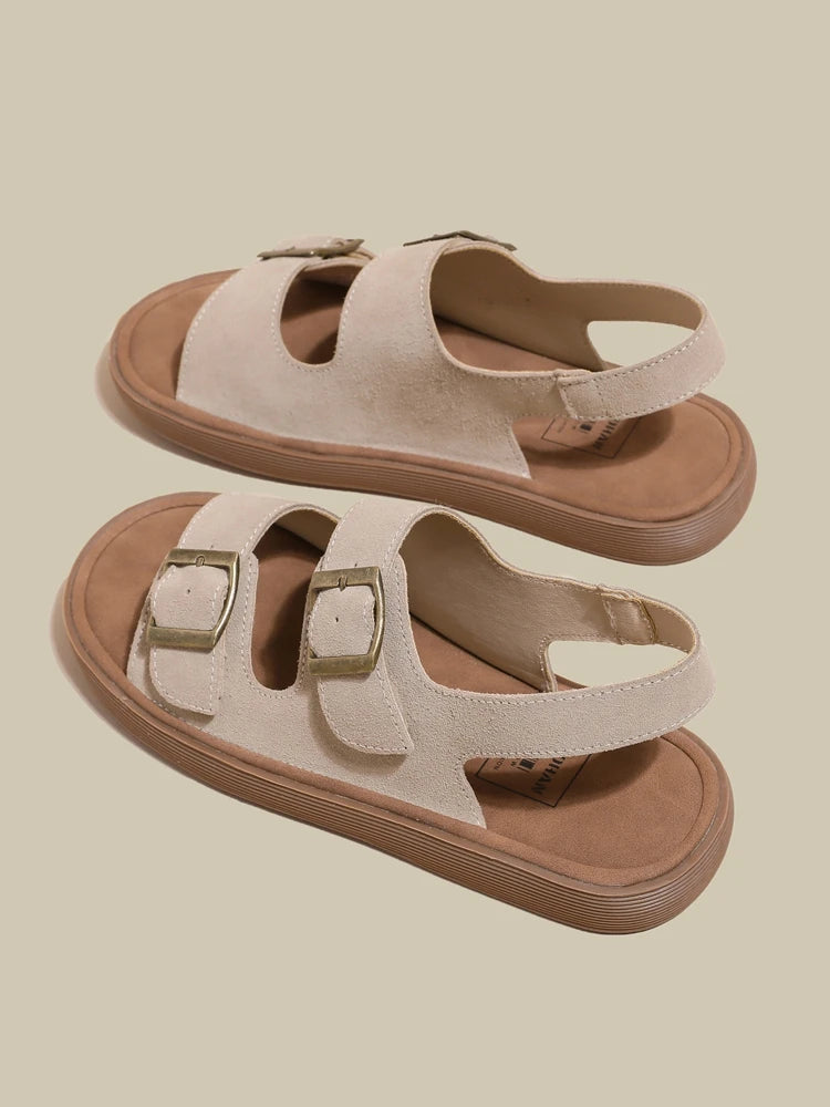 Casual Anti-Skid Flat Fabric Slides