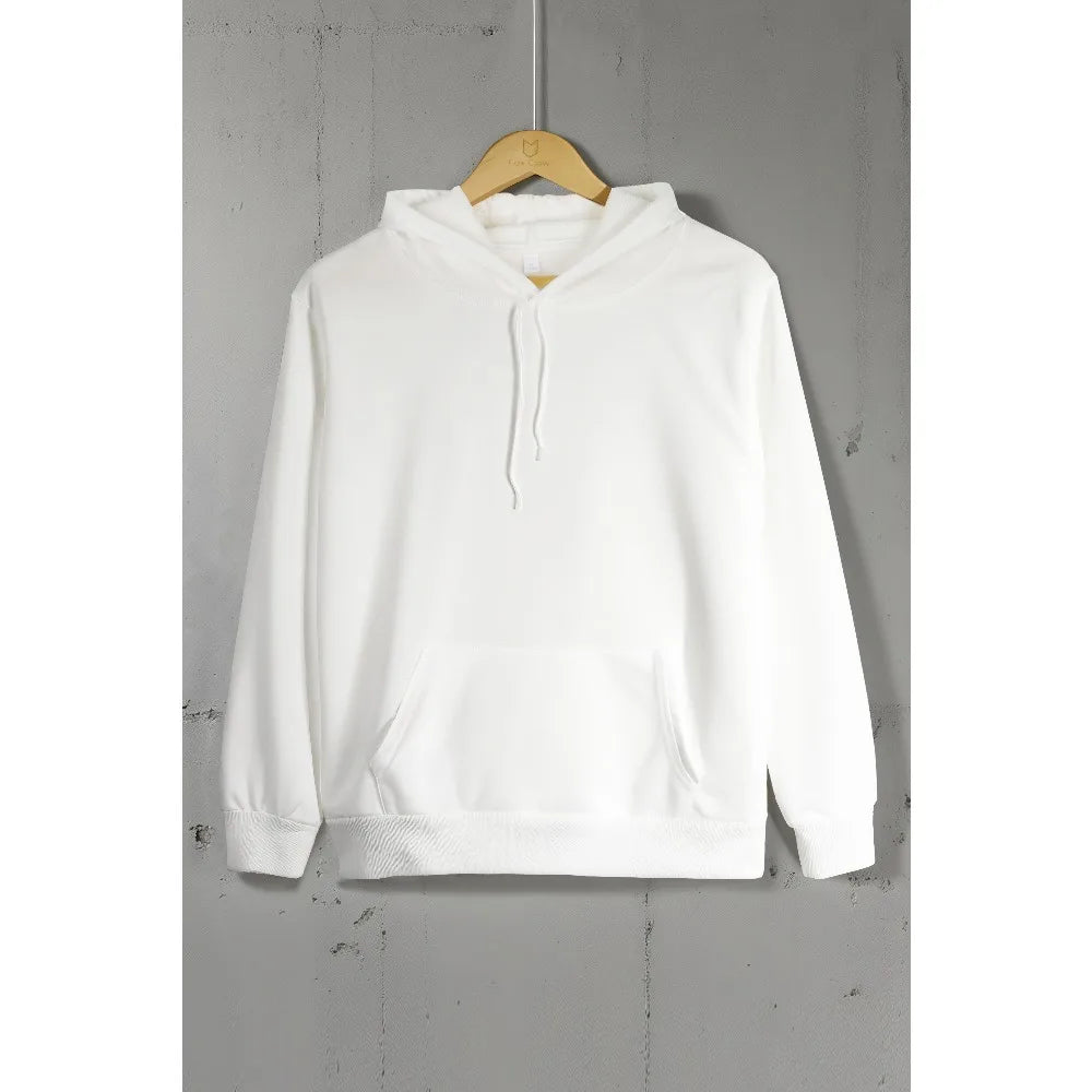 Men's Plus Size Printed Casual Hoodie