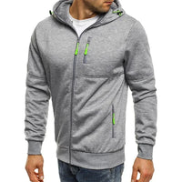 Men's Long Sleeve Zipper Hoodies