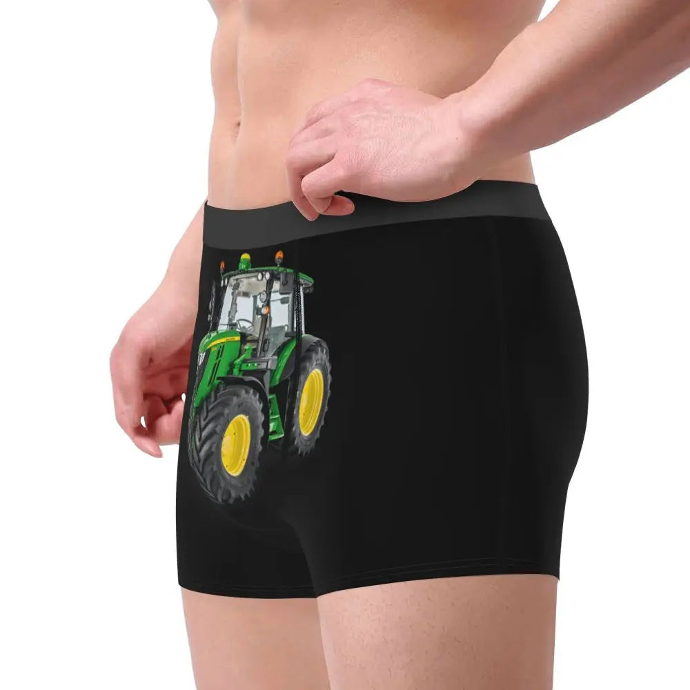 Custom Tractor Boxers Shorts Mens Briefs Underwear Fashion Underpants