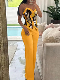 Women Casual Matching Pants Suit