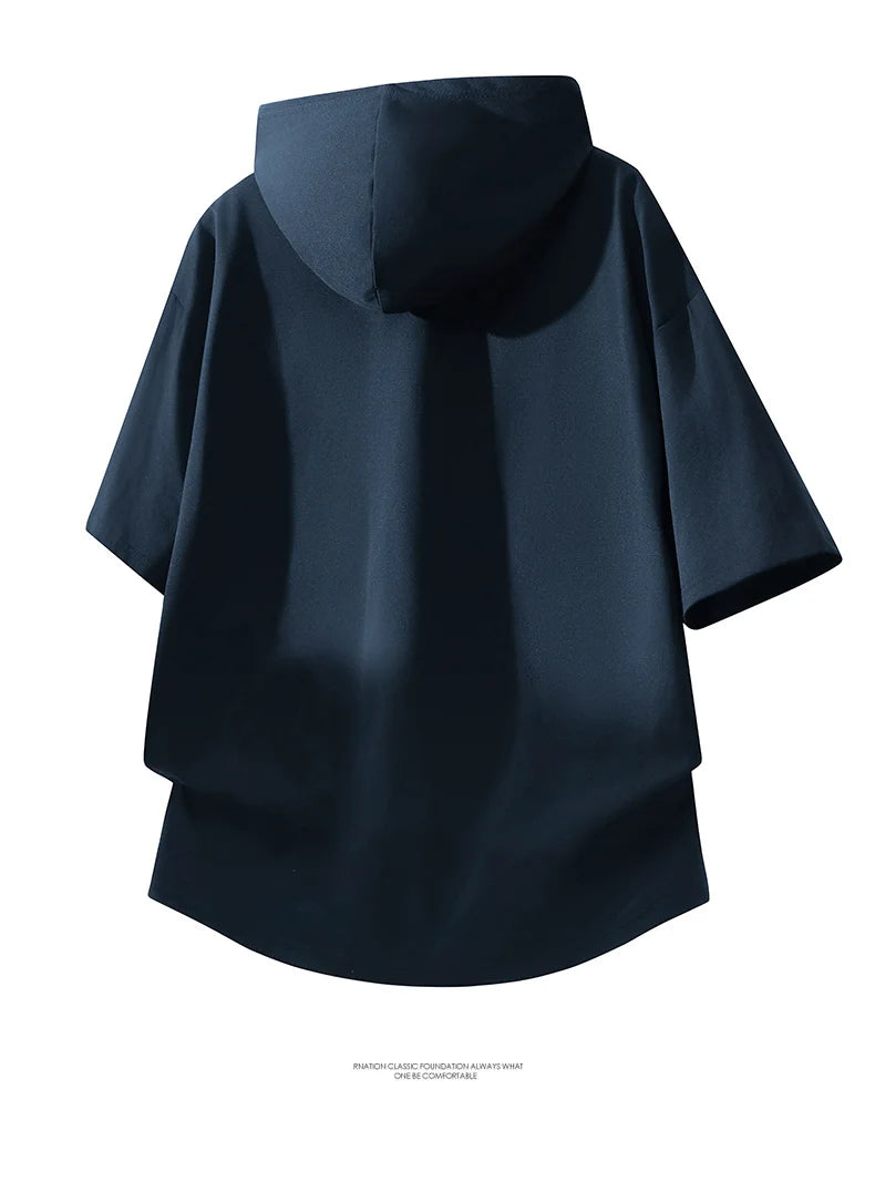 Men Pullover Hooded Sweatshirt