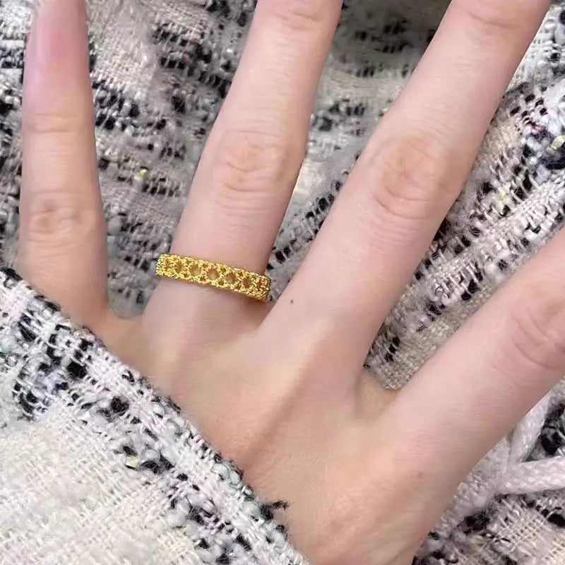 24K 9999 Pure Gold real gold Lace