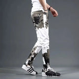 Slim Fit Man Aesthetic Goth Style Pant