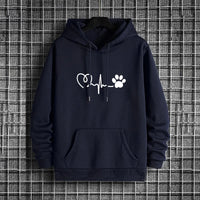 Running Mens Hoodies Casual Print Sweatshirts Sportswear Outdoors Fitness Sports Jogging Men Clothing Fashion Pullover Gym Tops